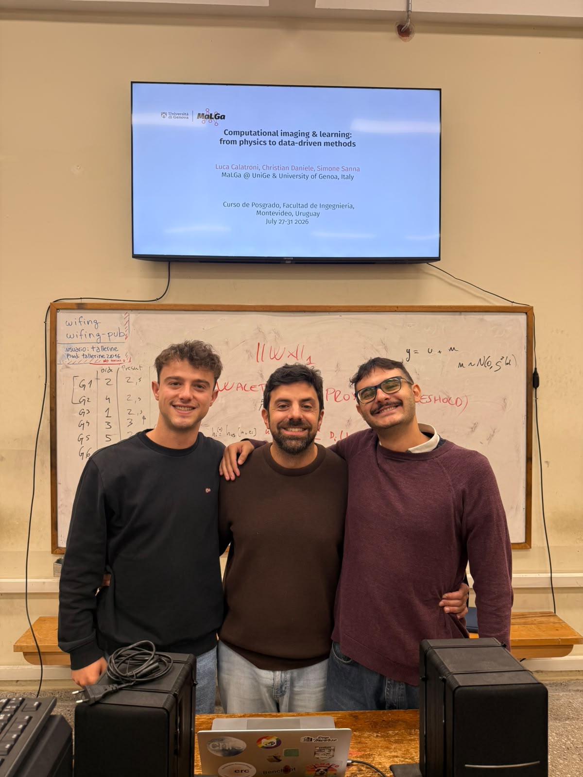 Instructors of the Summer School